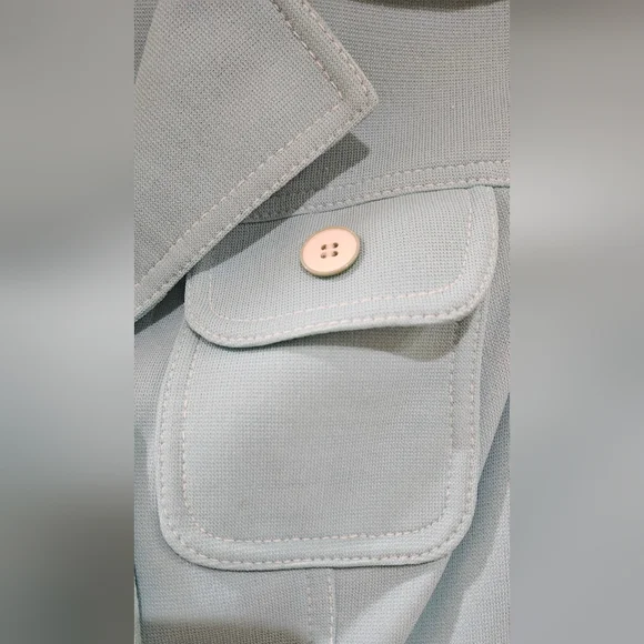 Butte Knit 70's Vintage Short Sleeve Blazer Sz S - Picture 5 of 6